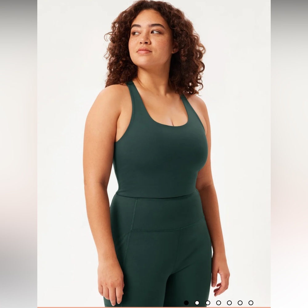 Girlfriend Collective Forest Green Leggings